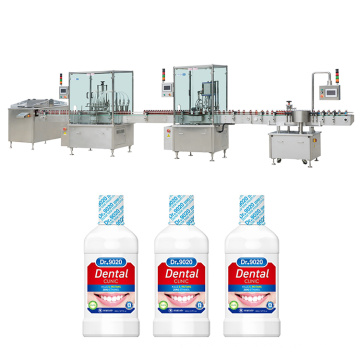 Hand sanitizer alcohol gel bottle filling machine liquid production packing line